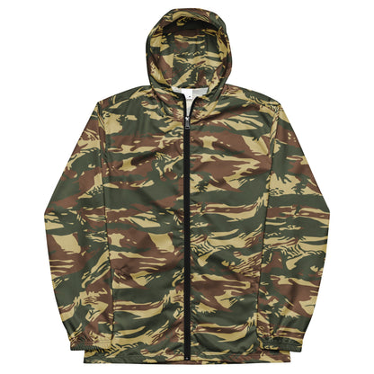 Greek Navy Special Forces (DYK) Lizard CAMO Men’s windbreaker - Mens Windbreaker