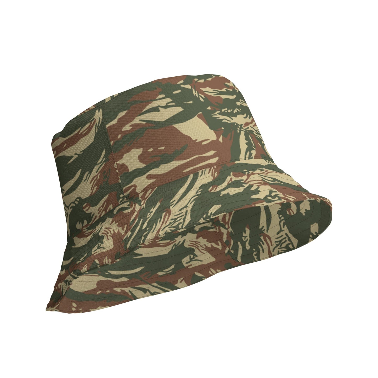 Greek Navy Special Forces (DYK) Lizard CAMO Reversible bucket hat - Bucket Hat