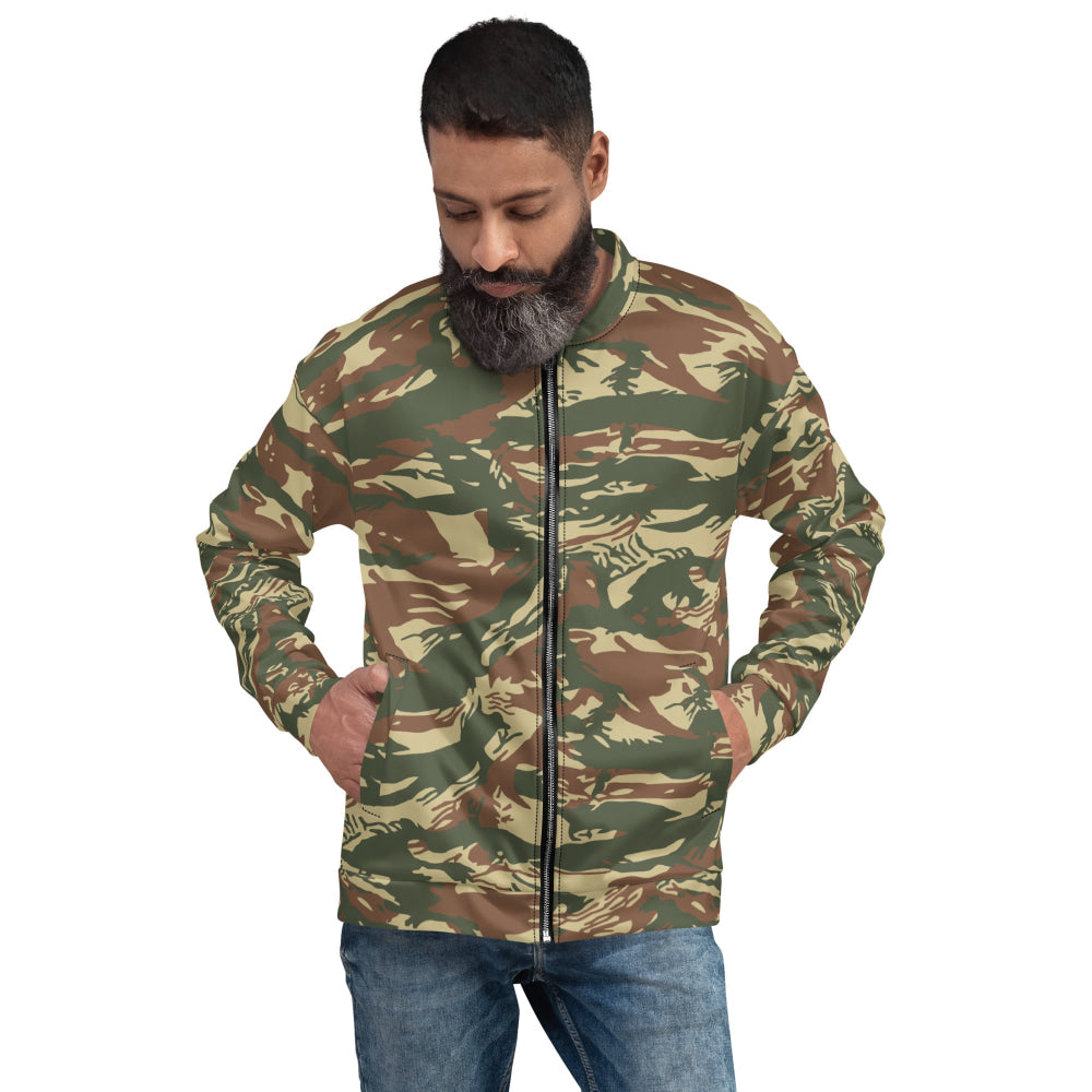 Greek Navy Special Forces (DYK) Lizard CAMO Unisex Bomber Jacket