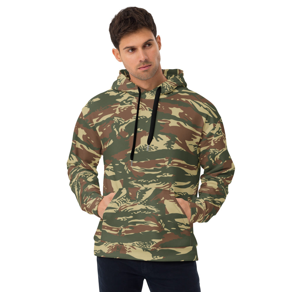 Greek Navy Special Forces (DYK) Lizard CAMO Unisex Hoodie - 2XS