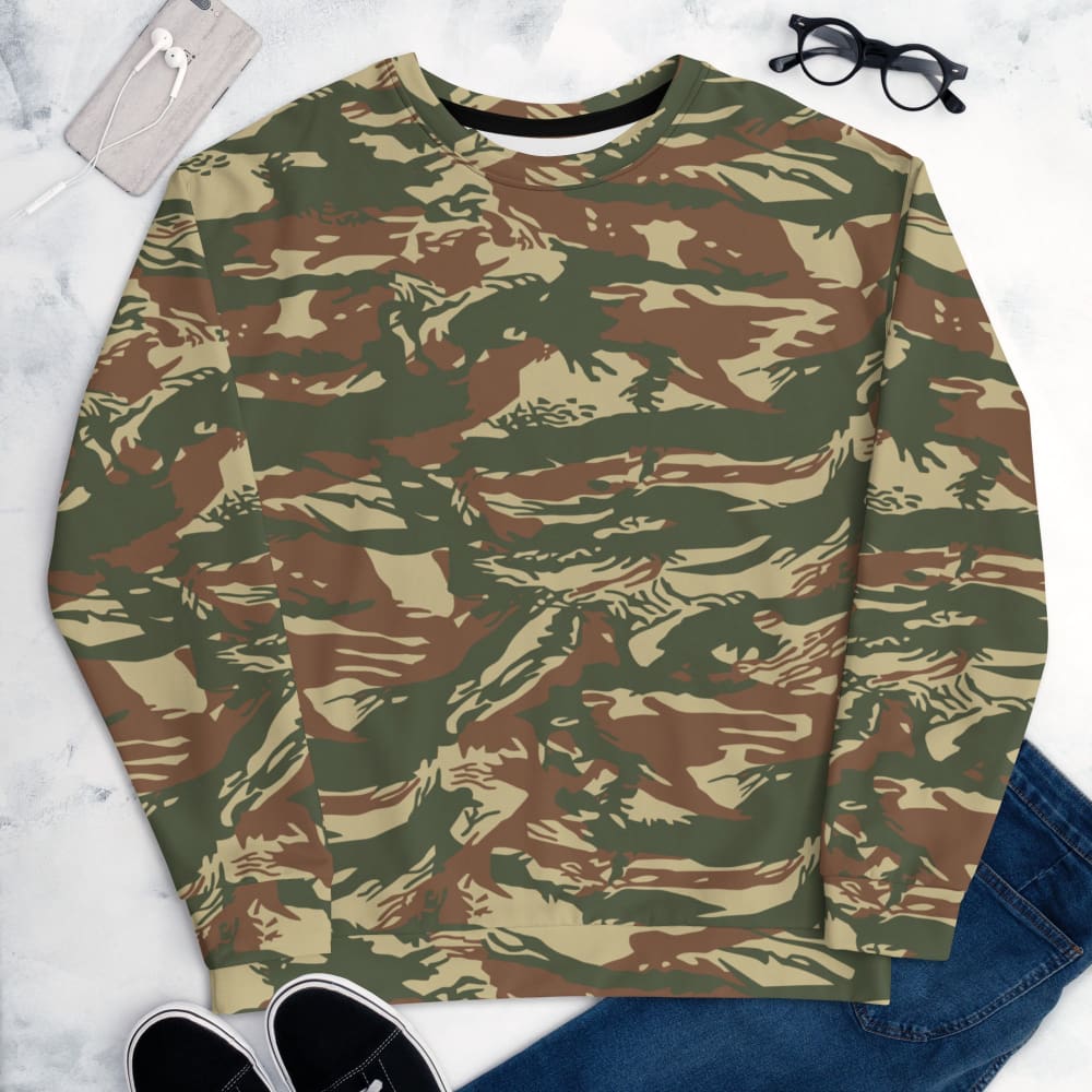 Greek Navy Special Forces (DYK) Lizard CAMO Unisex Sweatshirt