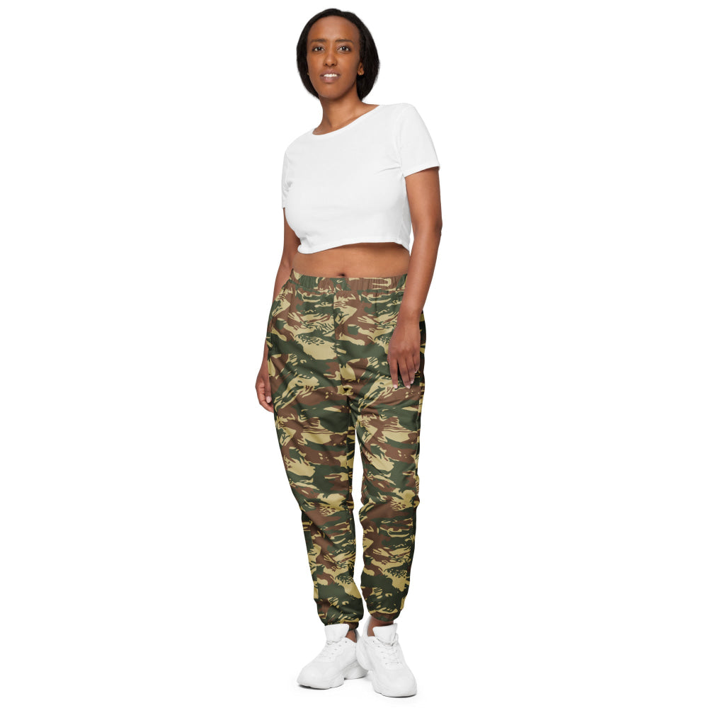 Greek Navy Special Forces (DYK) Lizard CAMO Unisex track pants - Track Pants