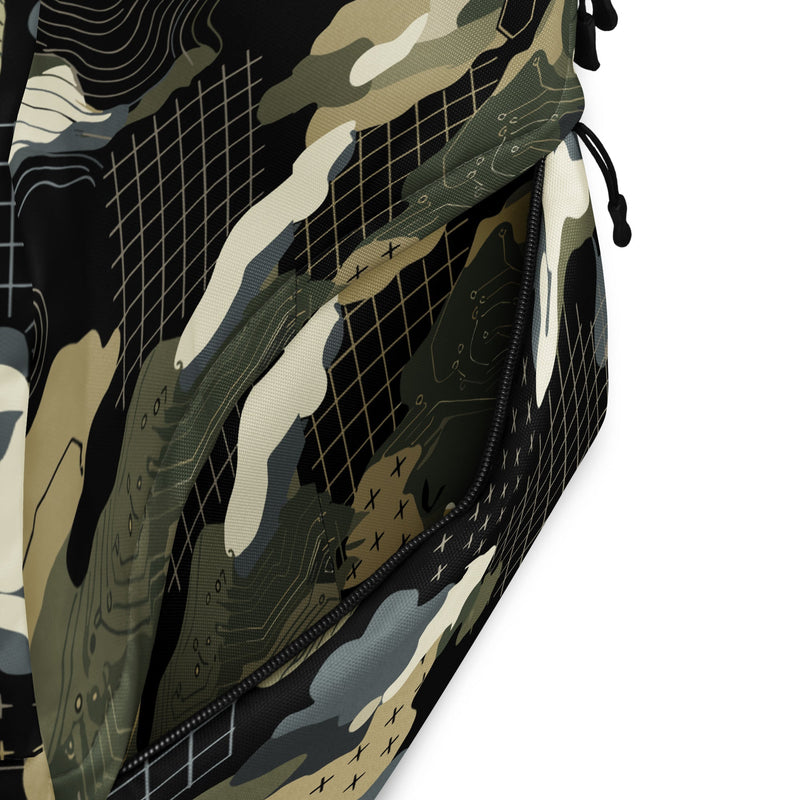 Gridveil Circuit Woodland CAMO Backpack - Bag