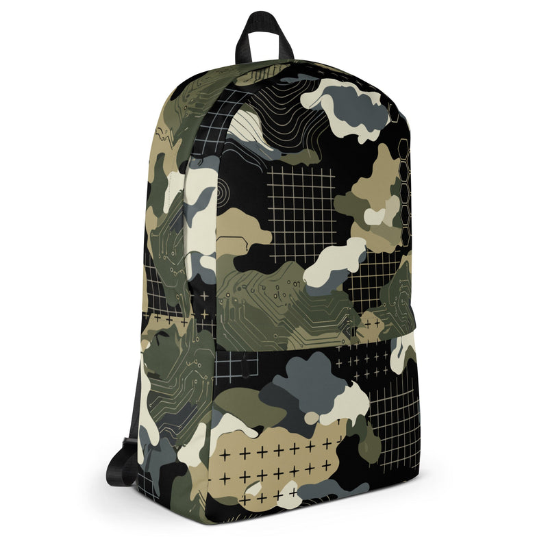 Gridveil Circuit Woodland CAMO Backpack - Bag