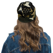 Gridveil Circuit Woodland CAMO Beanie - Head