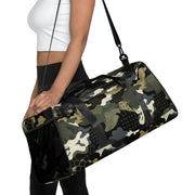 Gridveil Circuit Woodland CAMO Duffle Bag