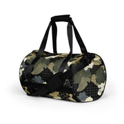 Gridveil Circuit Woodland CAMO Gym Bag