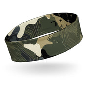 Gridveil Circuit Woodland CAMO Headband - Head