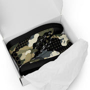 Gridveil Circuit Woodland CAMO Mens High-Top Canvas Shoes