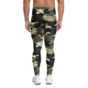 Gridveil Circuit Woodland CAMO Mens Leggings - Men