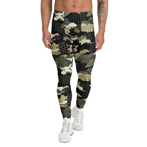 Gridveil Circuit Woodland CAMO Mens Leggings - XS - Men