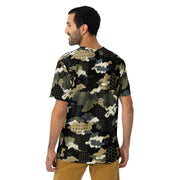 Gridveil Circuit Woodland CAMO Mens T-Shirt - Shirt - Tee