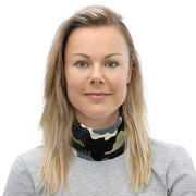 Gridveil Circuit Woodland CAMO Neck Gaiter - Head