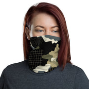 Gridveil Circuit Woodland CAMO Neck Gaiter - Head