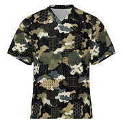 Gridveil Circuit Woodland CAMO Unisex American Football Jersey - 2XS