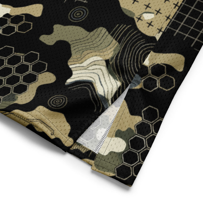 Gridveil Circuit Woodland CAMO Unisex American Football Jersey