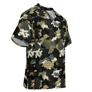 Gridveil Circuit Woodland CAMO Unisex American Football Jersey