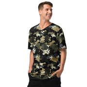 Gridveil Circuit Woodland CAMO Unisex Baseball Jersey