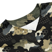 Gridveil Circuit Woodland CAMO Unisex Baseball Jersey