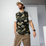 Gridveil Circuit Woodland CAMO Unisex Basketball Jersey - 2XS