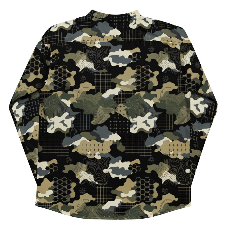 Gridveil Circuit Woodland CAMO Unisex Hockey Fan Jersey