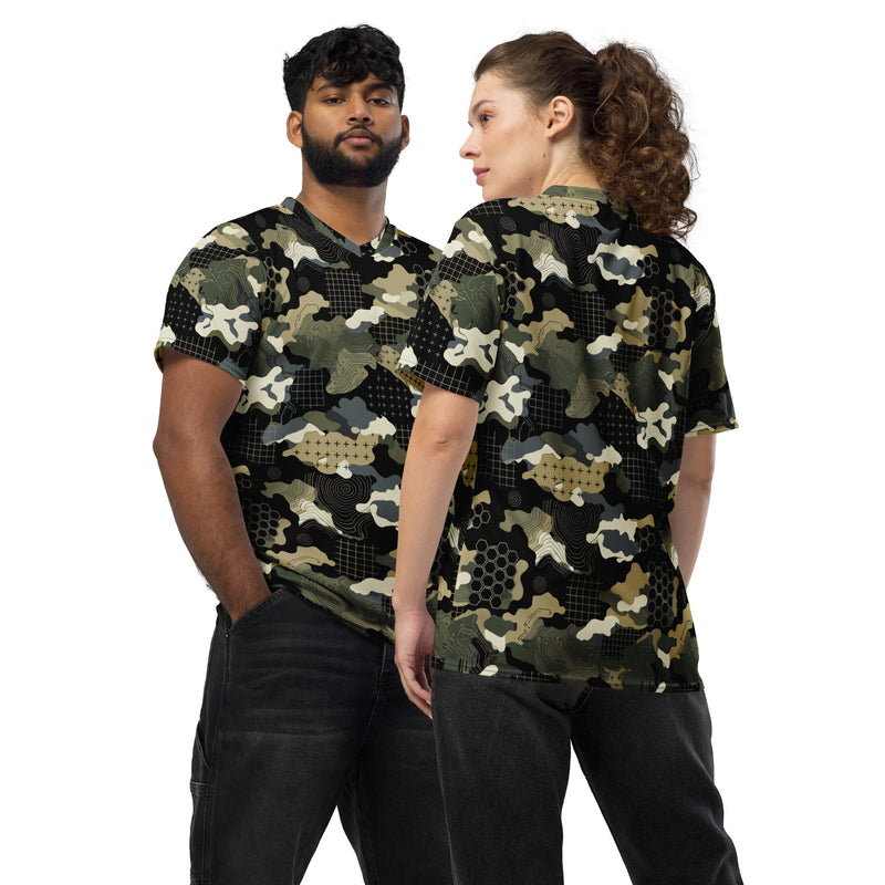 Gridveil Circuit Woodland CAMO Unisex Sports Jersey - 2XS