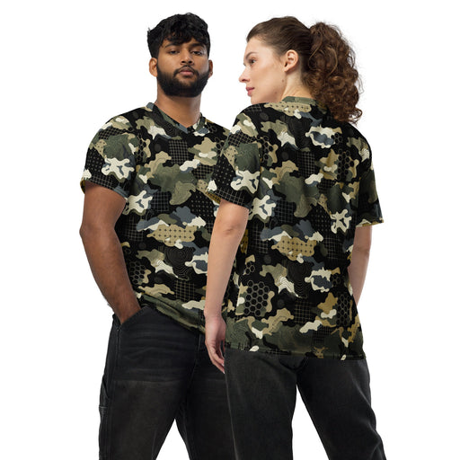 Gridveil Circuit Woodland CAMO Unisex Sports Jersey - 2XS