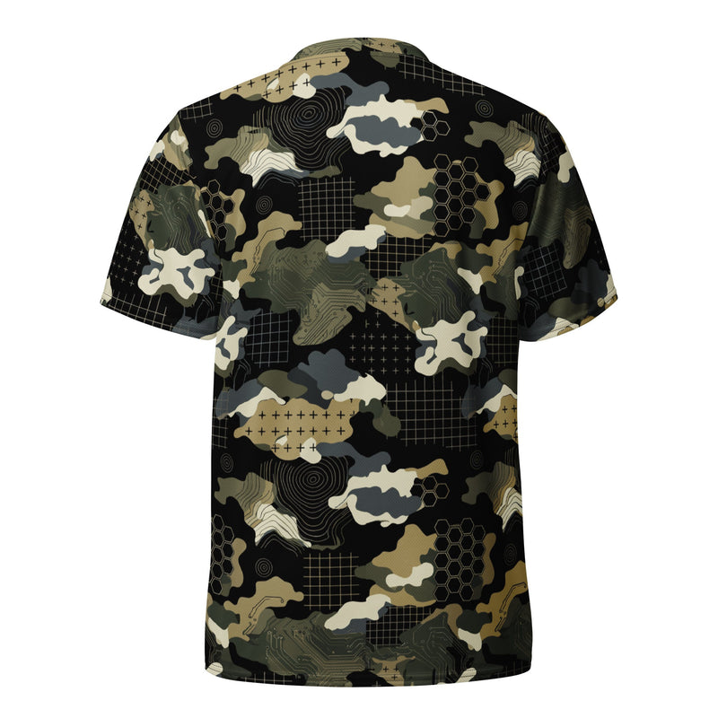 Gridveil Circuit Woodland CAMO Unisex Sports Jersey