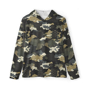 Gridveil Circuit Woodland CAMO Unisex Sports Warmup Hoodie - XS