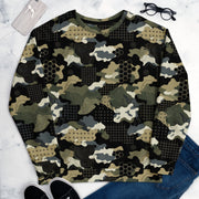 Gridveil Circuit Woodland CAMO Unisex Sweatshirt
