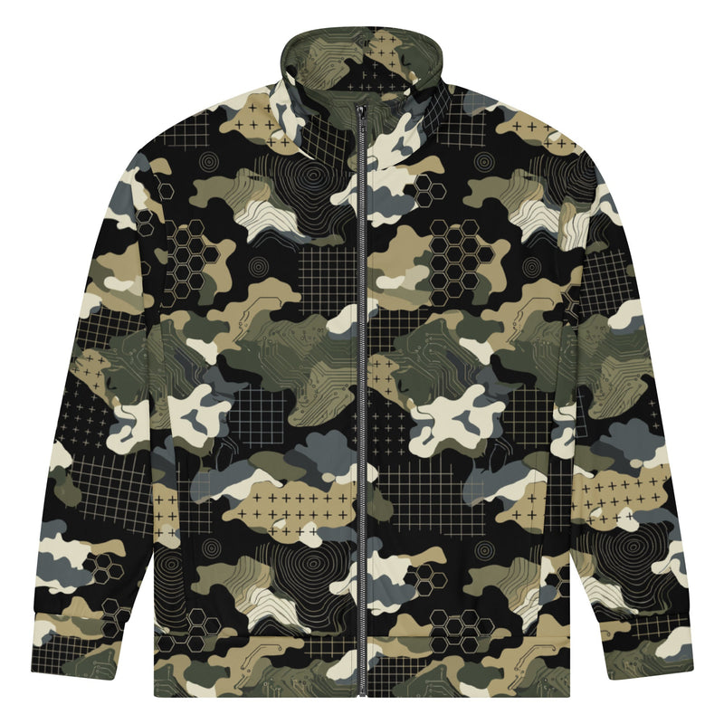 Gridveil Circuit Woodland CAMO Unisex Track Jacket