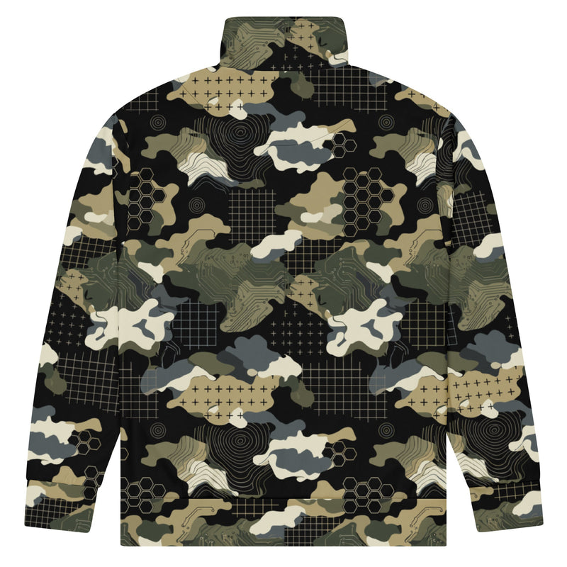 Gridveil Circuit Woodland CAMO Unisex Track Jacket