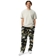 Gridveil Circuit Woodland CAMO Unisex Wide-Leg Joggers