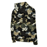 Gridveil Circuit Woodland CAMO Unisex Zip Hoodie