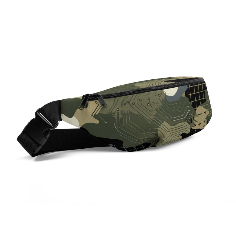Gridveil Circuit Woodland CAMO Waist Pack - Bag