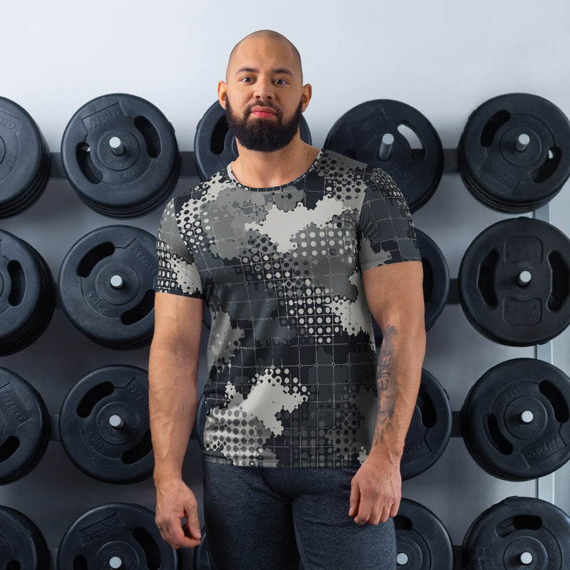 Gridveil Phantom Urban CAMO Mens Athletic T-Shirt - XS - Shirt