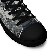 Gridveil Phantom Urban CAMO Mens High-Top Canvas Shoes