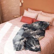 Gridveil Phantom Urban CAMO Sherpa Blanket