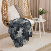 Gridveil Phantom Urban CAMO Sherpa Blanket