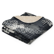 Gridveil Phantom Urban CAMO Sherpa Blanket