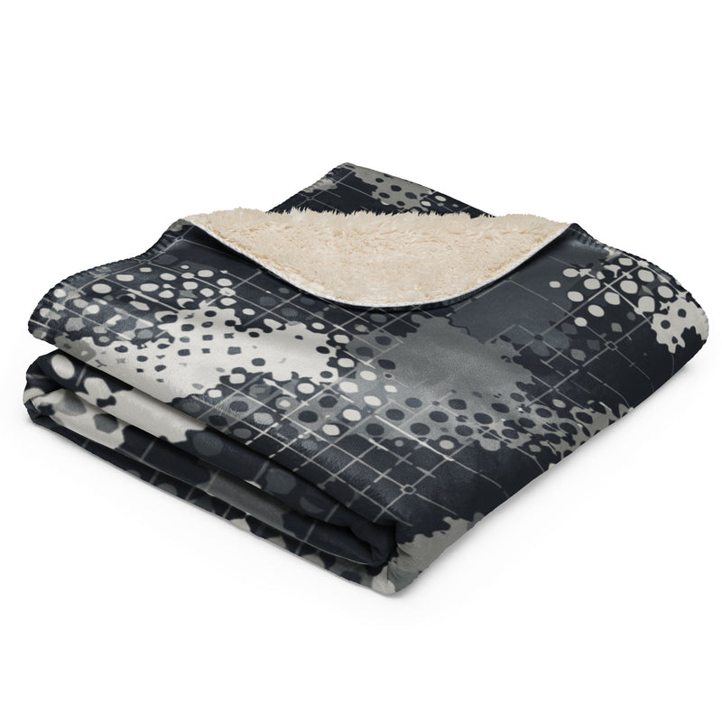 Gridveil Phantom Urban CAMO Sherpa Blanket