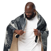 Gridveil Phantom Urban CAMO Sherpa Blanket