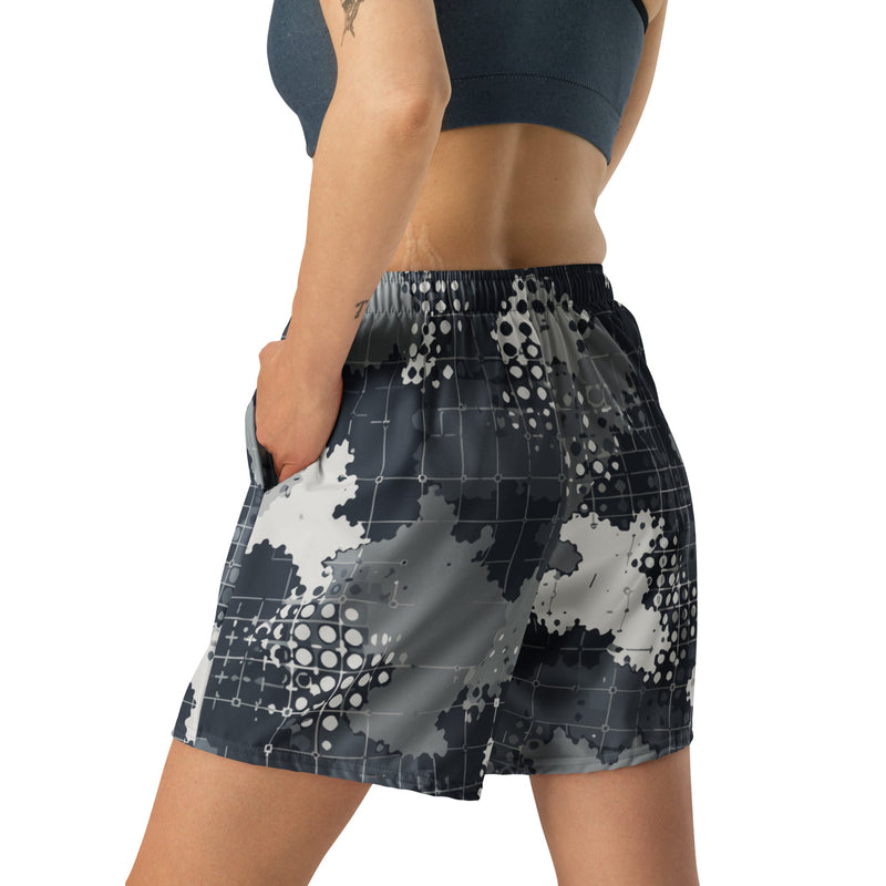 Gridveil Phantom Urban CAMO Unisex Athletic Long Shorts