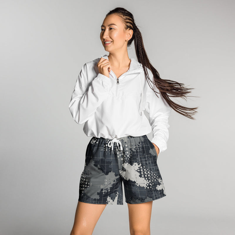 Gridveil Phantom Urban CAMO Unisex Athletic Long Shorts