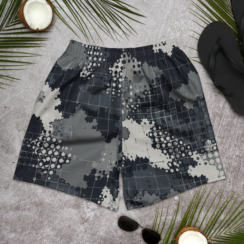 Gridveil Phantom Urban CAMO Unisex Athletic Long Shorts