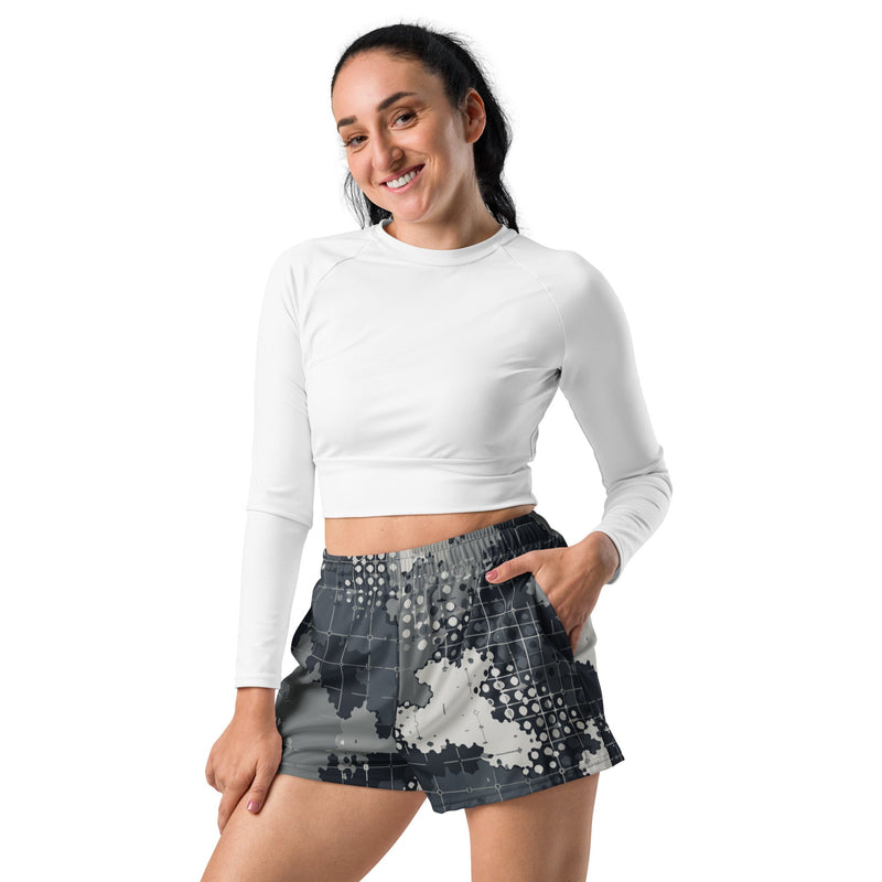 Gridveil Phantom Urban CAMO Unisex Athletic Shorts