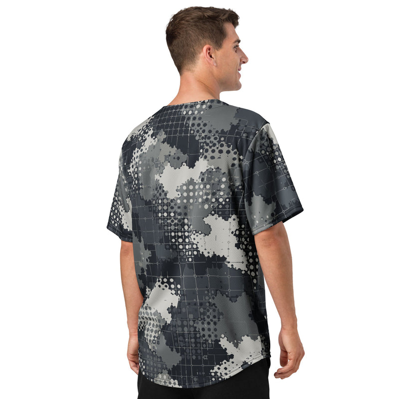 Gridveil Phantom Urban CAMO Unisex Baseball Jersey