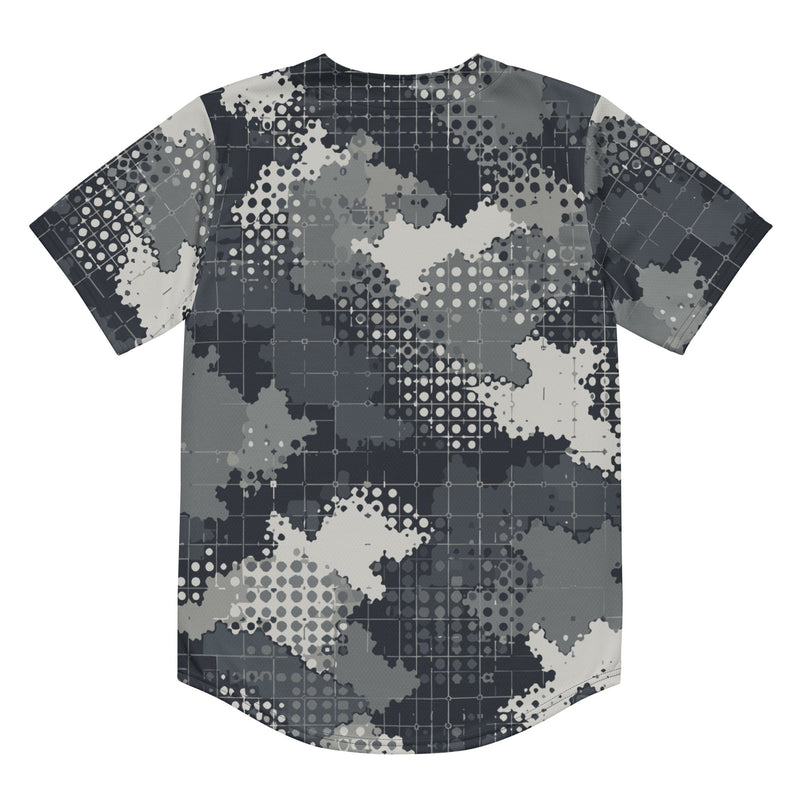 Gridveil Phantom Urban CAMO Unisex Baseball Jersey