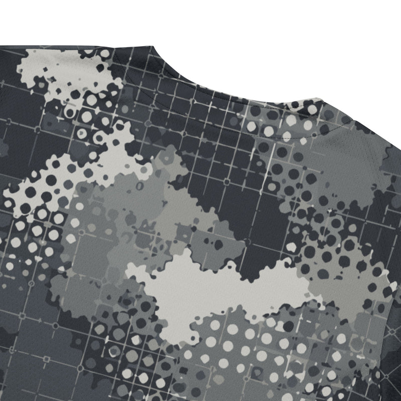Gridveil Phantom Urban CAMO Unisex Baseball Jersey