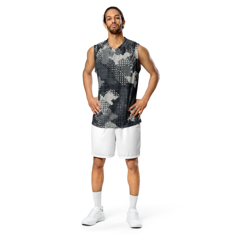 Gridveil Phantom Urban CAMO Unisex Basketball Jersey